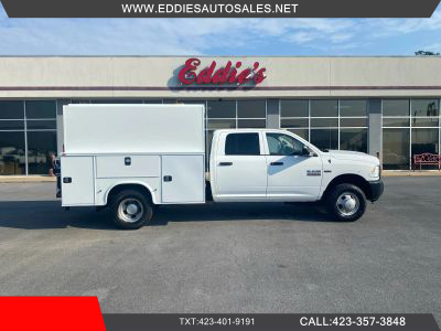 2014 RAM 3500 CREW CAB 9FT KNAPHEIDE KUV SERVICE BED TRUCK WITH 1600LB LIFTGATE SERVICE/UTILITY TRUCKS V8, HEMI, 6.4 LITER TRADESMAN 4D - Eddies Auto Sales
