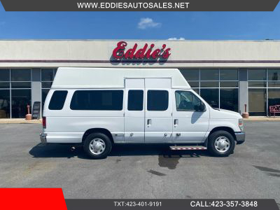 2013 FORD E350 SUPER DUTY 3 PASSENGER VAN WITH 800 LBS WHEELCHAIR LIFT PASSENGER VANS V8, 5.4 LITER EXTENDED VAN 3D - Eddies Auto Sales
