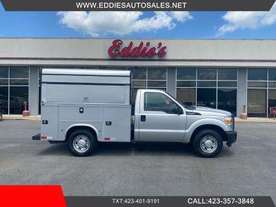 2015 FORD F250 SUPER DUTY REGULAR CAB 8FT KNAHEIDE KUV SERVICE BED TRUCK SERVICE/UTILITY TRUCKS V8, 6.2 LITER XL PICKUP 2D - Eddies Auto Sales