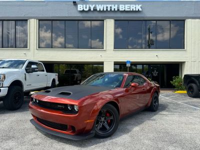 2021 DODGE CHALLENGER COUPE V8, HIGH OUTPUT, SUPERCHARGED, 6.2 LITER SRT HELLCAT REDEYE COUPE 2D