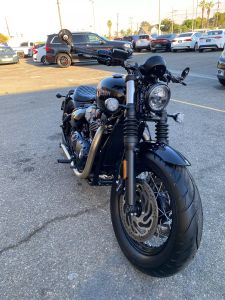 2023 TRIUMPH BONNEVILLE BOBBER CRUISER 2CYL. -