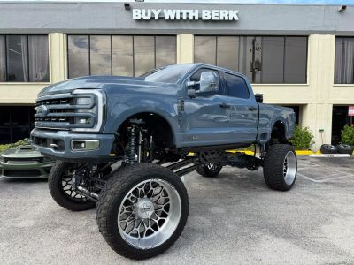 2023 FORD F250 SUPER DUTY CREW CAB PICKUP V8, TURBO DIESEL, 6.7 LITER PLATINUM PICKUP 4D 8 FT