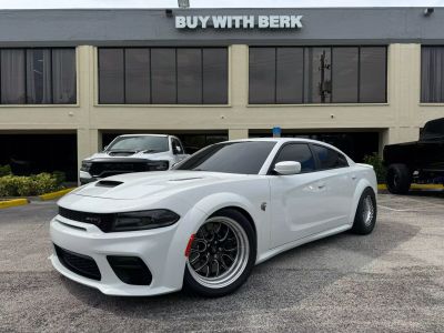 2021 DODGE CHARGER SEDAN V8, HEMI, SUPERCHARGED, 6.2 LITER SRT HELLCAT WIDEBODY SEDAN 4D