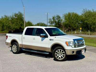 2009 FORD F150 SUPERCREW CAB PICKUP V8, 5.4 LITER KING RANCH PICKUP 4D 5 1/2 FT