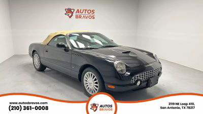 2004 FORD THUNDERBIRD CONVERTIBLE V8, 3.9 LITER CONVERTIBLE 2D