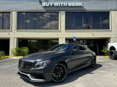 2019 MERCEDES-BENZ MERCEDES-AMG C-CLASS COUPE V8, TWIN TURBO, 4.0 LITER C 63 AMG COUPE 2D