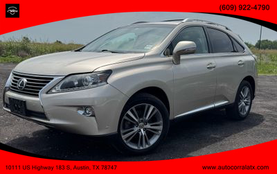 2015 LEXUS RX SUV V6, 3.5 LITER RX 350 SPORT UTILITY 4D