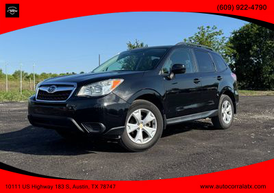 2015 SUBARU FORESTER SUV 4-CYL, PZEV, 2.5 LITER 2.5I PREMIUM SPORT UTILITY 4D