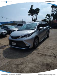 2021 TOYOTA SIENNA VAN 4-CYL, HYBRID, 2.5 LITER LE MINIVAN 4D