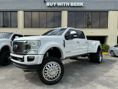 2022 FORD F450 SUPER DUTY CREW CAB PICKUP V8, TURBO DIESEL, 6.7 LITER LIMITED PICKUP 4D 8 FT