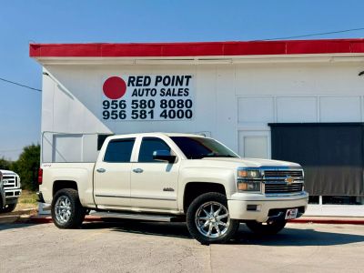 2014 CHEVROLET SILVERADO 1500 CREW CAB PICKUP V8 ECOTEC3 FLEX FUEL 5.3L HIGH COUNTRY PICKUP 4D 5 3/4 FT