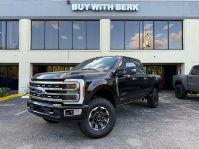 2024 FORD F250 SUPER DUTY CREW CAB PICKUP V8, HO, TURBO DIESEL, 6.7 LITER PLATINUM PICKUP 4D 6 3/4 FT