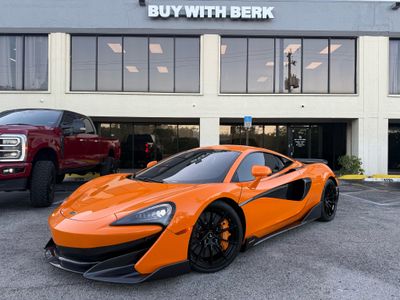 2019 MCLAREN 600LT COUPE V8, TWIN TURBO, 3.8 LITER COUPE 2D