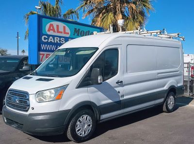 2015 FORD TRANSIT 250 VAN CARGO 5-CYL, DIESEL, 3.2 LITER MEDIUM ROOF W/SLIDING SIDE DOOR W/LWB VAN 3D