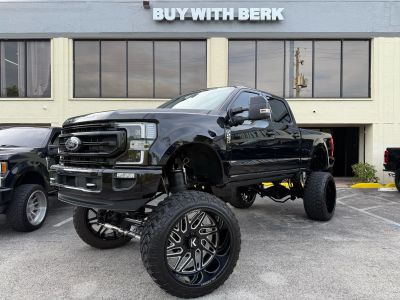2022 FORD F250 PLATINUM 4X4 PICKUP V8, TURBO DIESEL, 6.7 LITER PLATINUM PICKUP 4D 6 3/4 FT