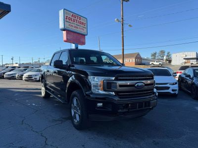 2018 FORD F150 SUPERCREW CAB PICKUP BLACK AUTOMATIC - Auto Solutions of Greensboro LLC, NC, 36.05701, -79.84368