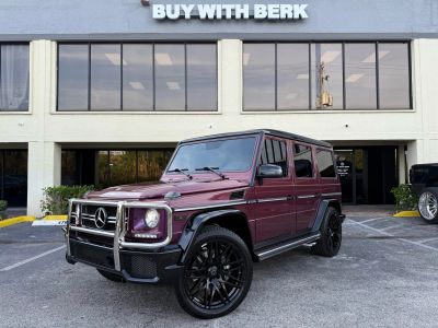 2017 MERCEDES-BENZ MERCEDES-AMG G-CLASS SUV V8, TWIN TURBO, 5.5 LITER G 63 AMG SPORT UTILITY 4D