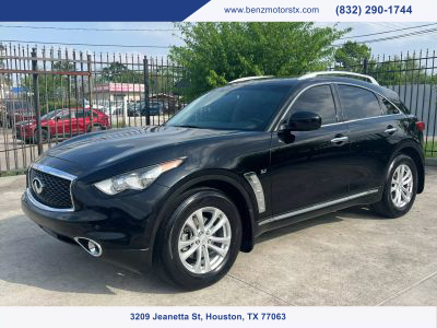 2017 INFINITI QX70 SUV V6, 3.7 LITER 3.7 SPORT UTILITY 4D