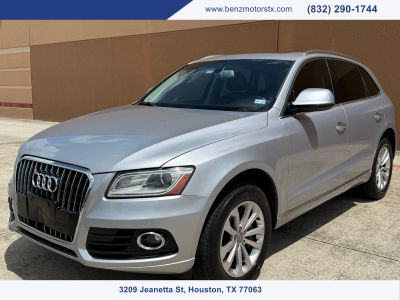 2015 AUDI Q5 SUV 4-CYL, TURBO, 2.0 LITER 2.0T PREMIUM PLUS SPORT UTILITY 4D