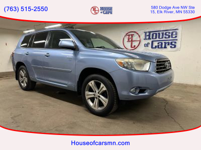 2008 TOYOTA HIGHLANDER SUV V6, 3.5 LITER SPORT SUV 4D