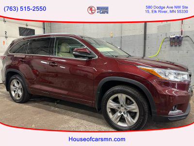 2014 TOYOTA HIGHLANDER SUV V6, 3.5 LITER LIMITED PLATINUM SPORT UTILITY 4D
