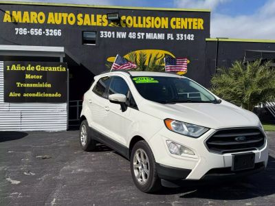 2018 FORD ECOSPORT SUV 3-CYL, TURBO, 1.0L SE SPORT UTILITY 4D