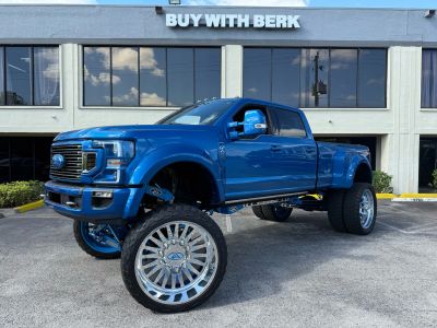2020 FORD F450 SUPER DUTY CREW CAB PICKUP V8, TURBO DIESEL, 6.7 LITER PLATINUM PICKUP 4D 8 FT