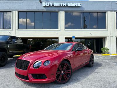 2013 BENTLEY CONTINENTAL COUPE V8, TWIN TURBO, 4.0 LITER GT COUPE 2D