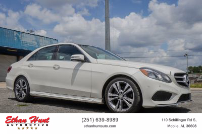 2016 MERCEDES-BENZ E-CLASS BLACK for sale