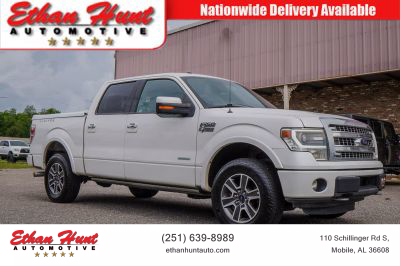 2014 FORD F150 SUPERCREW CAB WHITE for sale