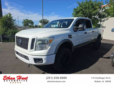 2017 NISSAN TITAN XD CREW CAB WHITE for sale
