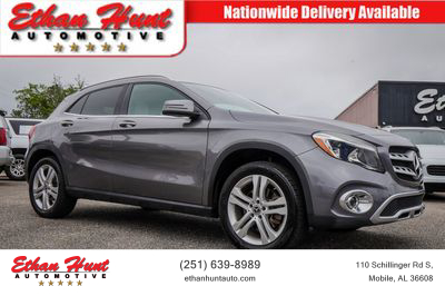 2018 MERCEDES-BENZ GLA GRAY for sale