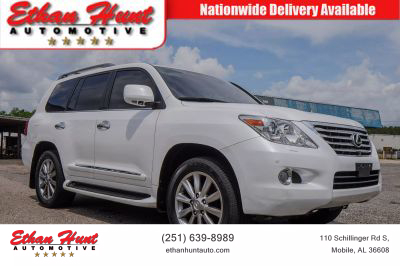 2011 LEXUS LX WHITE for sale