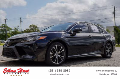 2018 TOYOTA CAMRY BLACK for sale