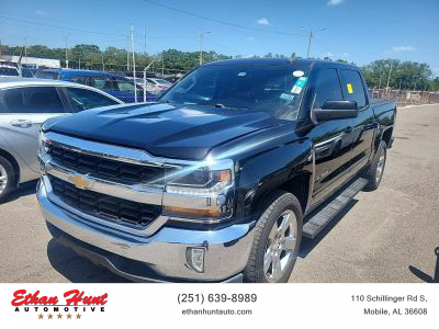 2018 CHEVROLET SILVERADO 1500 CREW CAB BLACK for sale