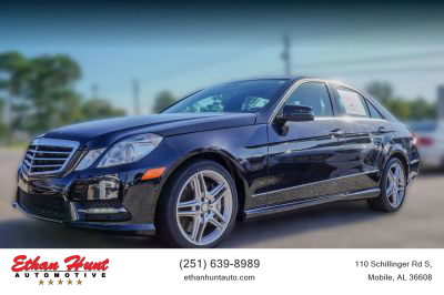 2012 MERCEDES-BENZ E-CLASS BLACK for sale