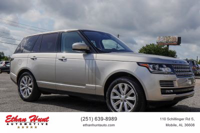 2017 LAND ROVER RANGE ROVER SILVER for sale