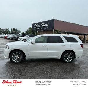 2020 DODGE DURANGO WHITE for sale