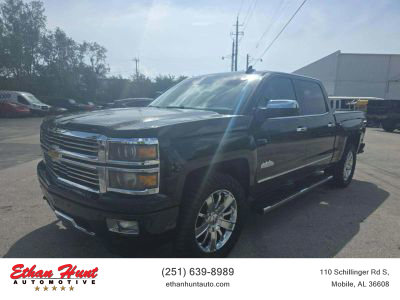 2015 CHEVROLET SILVERADO 1500 CREW CAB BLACK for sale
