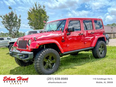 2015 JEEP WRANGLER RED for sale