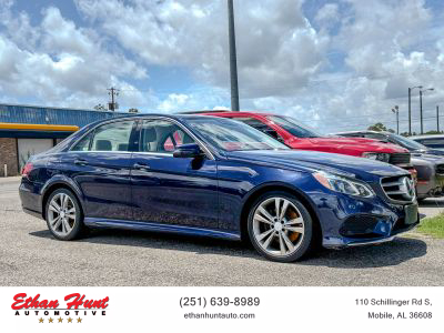 2014 MERCEDES-BENZ E-CLASS BLUE for sale