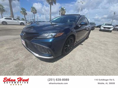 2021 TOYOTA CAMRY BLUE for sale