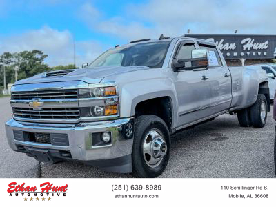 2017 CHEVROLET SILVERADO 3500 HD CREW CAB SILVER for sale