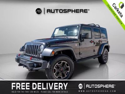 2017 JEEP WRANGLER UNLIMITED SUV V6, 3.6 LITER RUBICON HARD ROCK SPORT UTILITY 4D