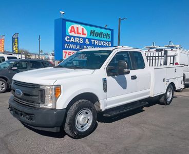 2017 FORD F250 SUPER DUTY SUPER CAB PICKUP V8, FLEX FUEL, 6.2 LITER XL PICKUP 4D 8 FT