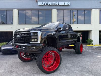 2024 FORD F-350 PLATINUM ANY LEVEL LIFT PICKUP V8, HO, TURBO DIESEL, 6.7 LITER PLATINUM PICKUP 4D 6 3/4 FT