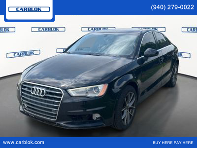 2015 AUDI A3 SEDAN 4-CYL, TURBO, 2.0 LITER PREMIUM PLUS SEDAN 4D