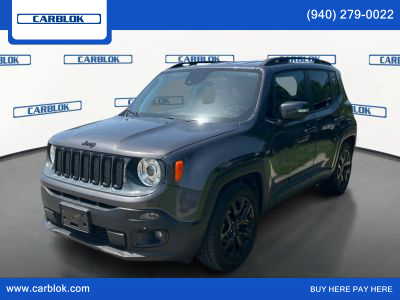 2018 JEEP RENEGADE SUV 4-CYL, MULTIAIR, 2.4L ALTITUDE SPORT UTILITY 4D