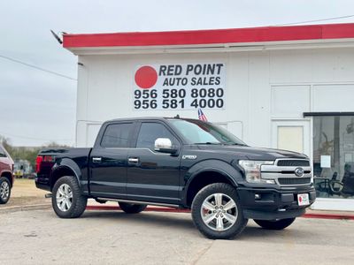 2018 FORD F150 SUPERCREW CAB PICKUP V6, ECOBOOST, TT, 3.5L PLATINUM PICKUP 4D 5 1/2 FT