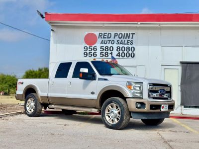 2014 FORD F250 SUPER DUTY CREW CAB PICKUP V8, TURBO DIESEL, 6.7L KING RANCH PICKUP 4D 6 3/4 FT